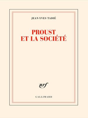 cover image of Proust et la société